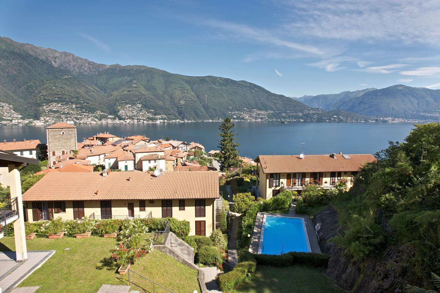 Residenz La Fonte Studios Pino Lago Maggiore Exterior foto