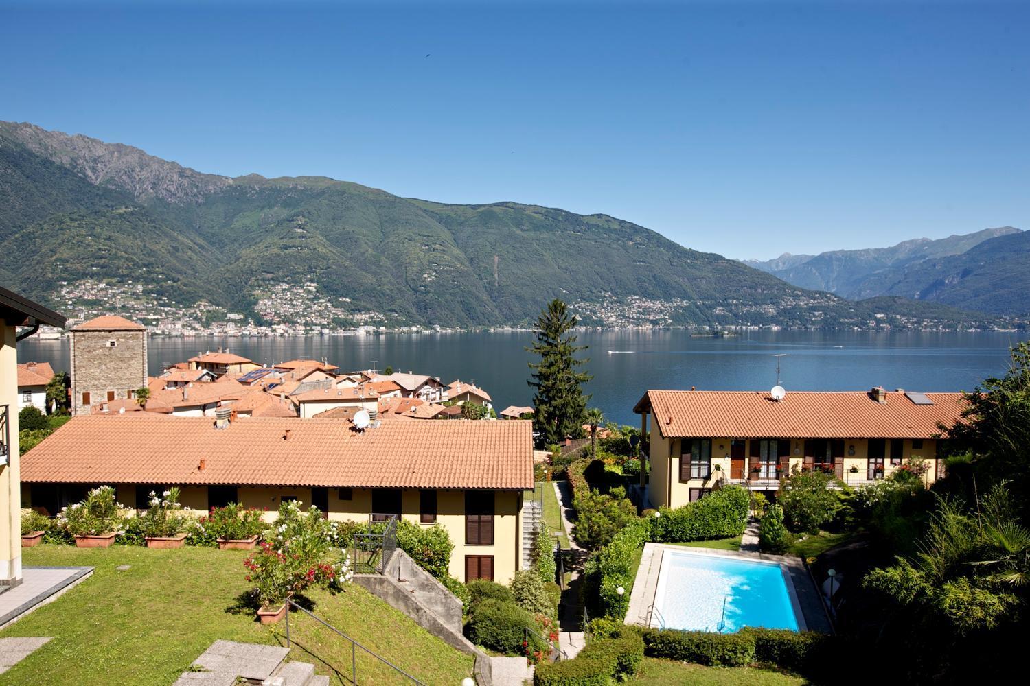 Residenz La Fonte Studios Pino Lago Maggiore Exterior foto